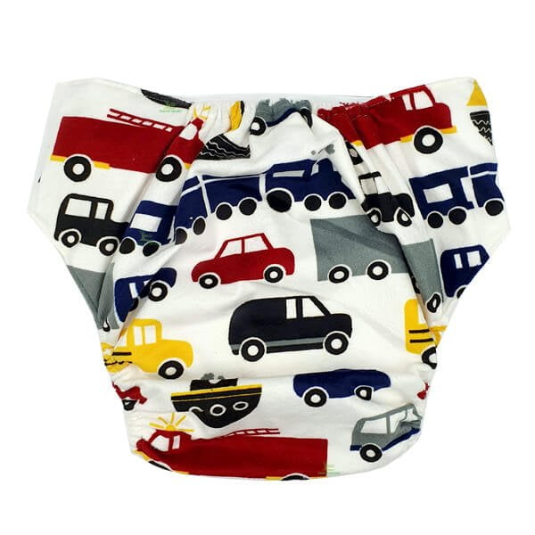 Product - Adult Cloth Nappy Minky Cars Back