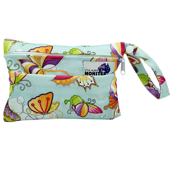 Product - Mini Wet Bag Colourful Butterflies