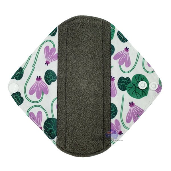 Product - Sanitary Pad Liner Purple Water Lily Front