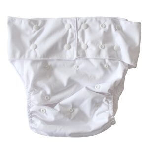 Absorbent Soft Washable Minky Mauve Adult Cloth Diaper