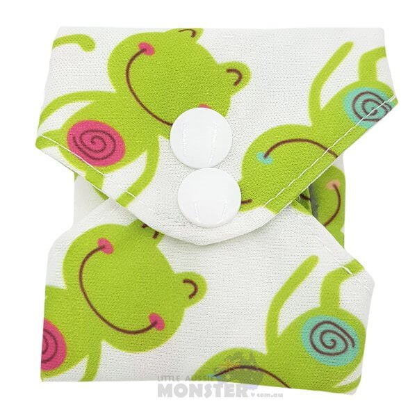 Product - frogs light resuable cloth sanitary pad closed