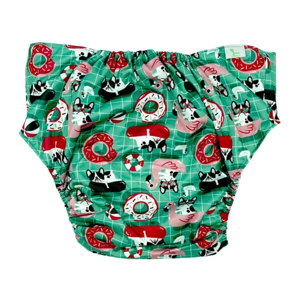 Adult Cloth Nappy Pool Frenchie Back