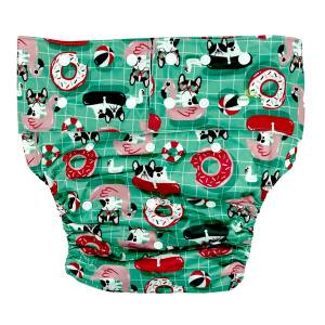 Adult Cloth Nappy Pool Frenchie Front