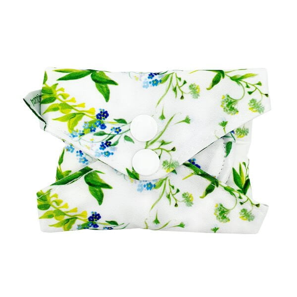Incontinence Pad Large Bell Flowers Folded