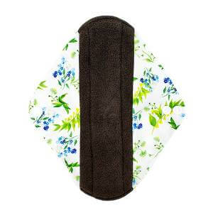 Incontinence Pad Medium Bell Flowers Front