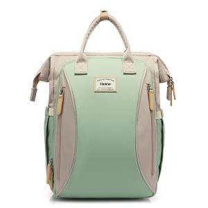 Large Backpack Green Front